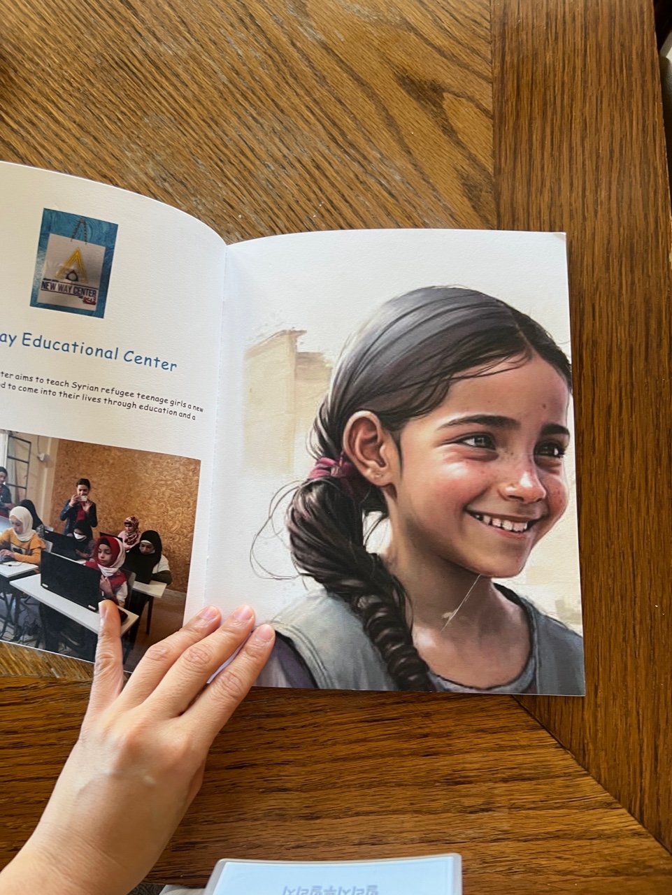 Syrian refugee children in Lebanon publish their life stories using AI