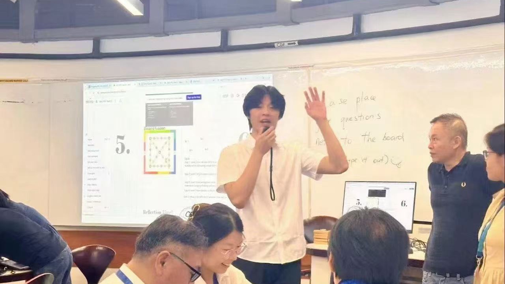 High schooler Samuel leads AI & SMILE workshop for NTU Singapore professors